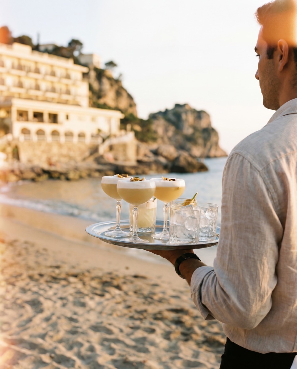 Mediterranean Coastal Hotel – Social Media Content — 1