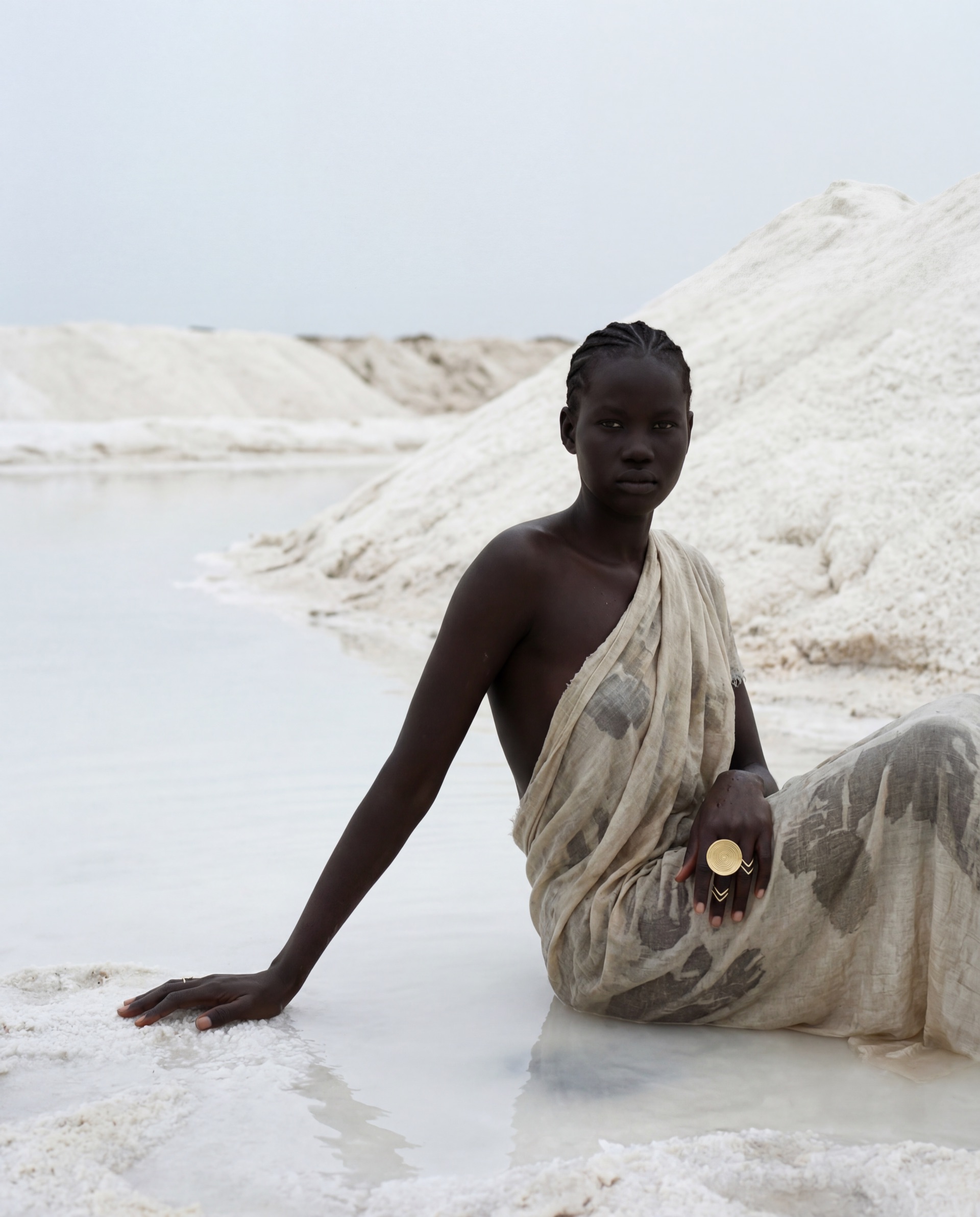 Salt & Gold — AI Jewelry Editorial Campaign — 3