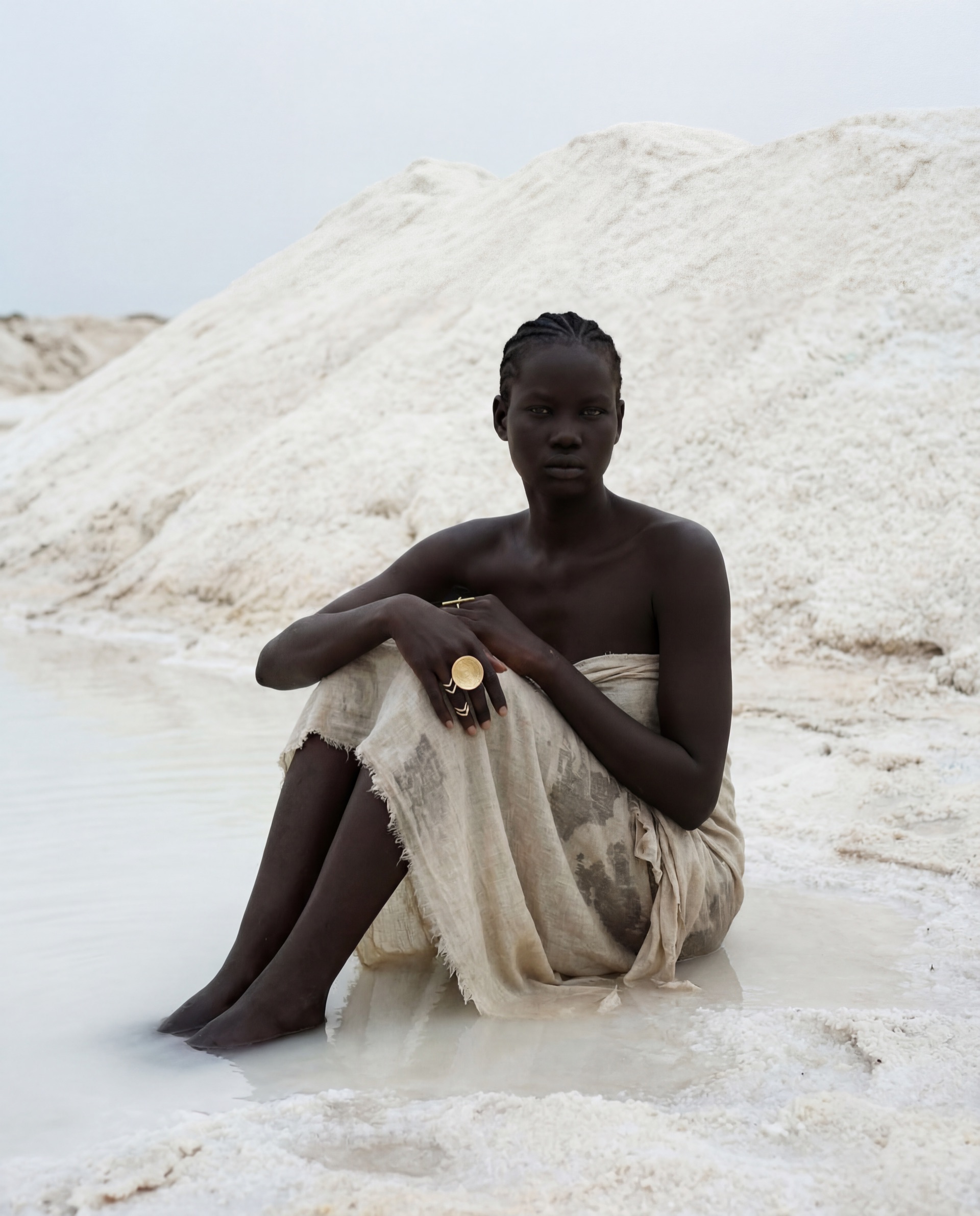 Salt & Gold — AI Jewelry Editorial Campaign — 7